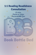 1:1 Reading Readiness Consultation (15 min)