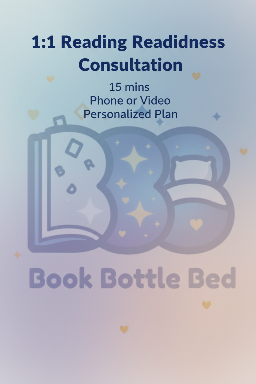 1:1 Reading Readiness Consultation (15 min)